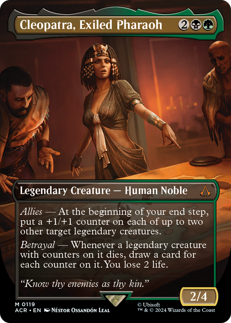 Cleopatra, Exiled Pharaoh (Borderless) [Assassin's Creed] | Anubis Games and Hobby