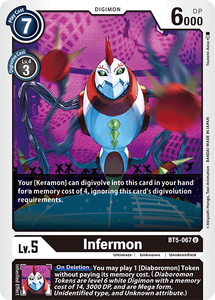 Infermon [BT5-067] [Battle of Omni] | Anubis Games and Hobby