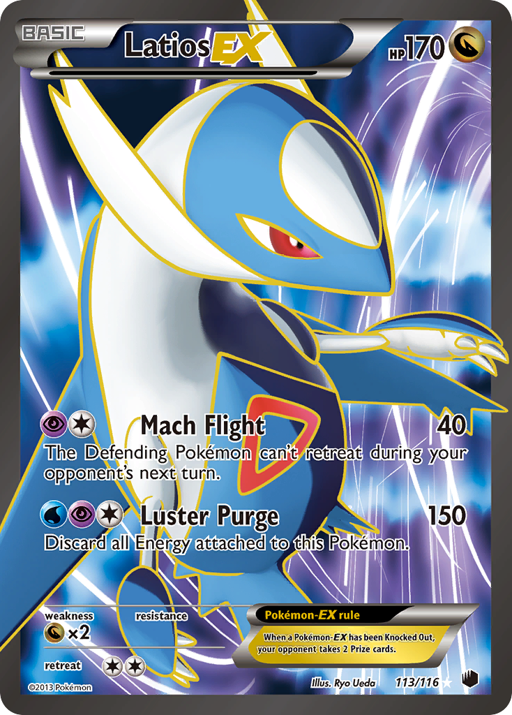 Latios EX (113/116) [Black & White: Plasma Freeze] | Anubis Games and Hobby