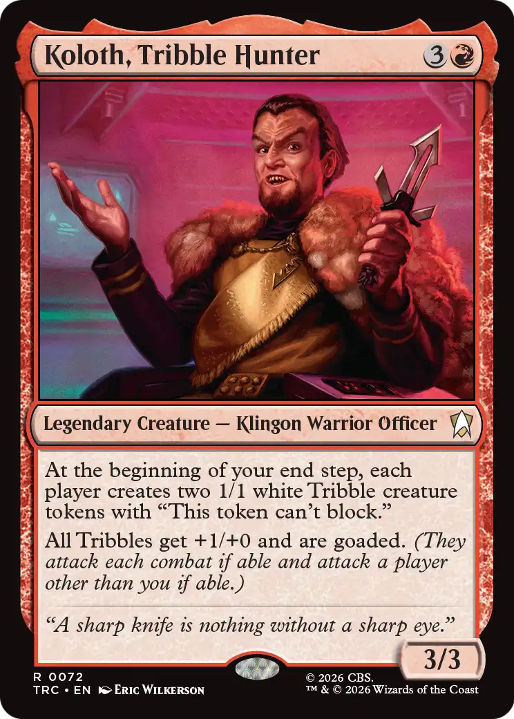 Koloth, Tribble Hunter [Star Trek] | Anubis Games and Hobby