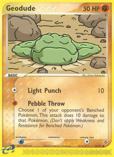Geodude (55/97) [EX: Dragon] | Anubis Games and Hobby