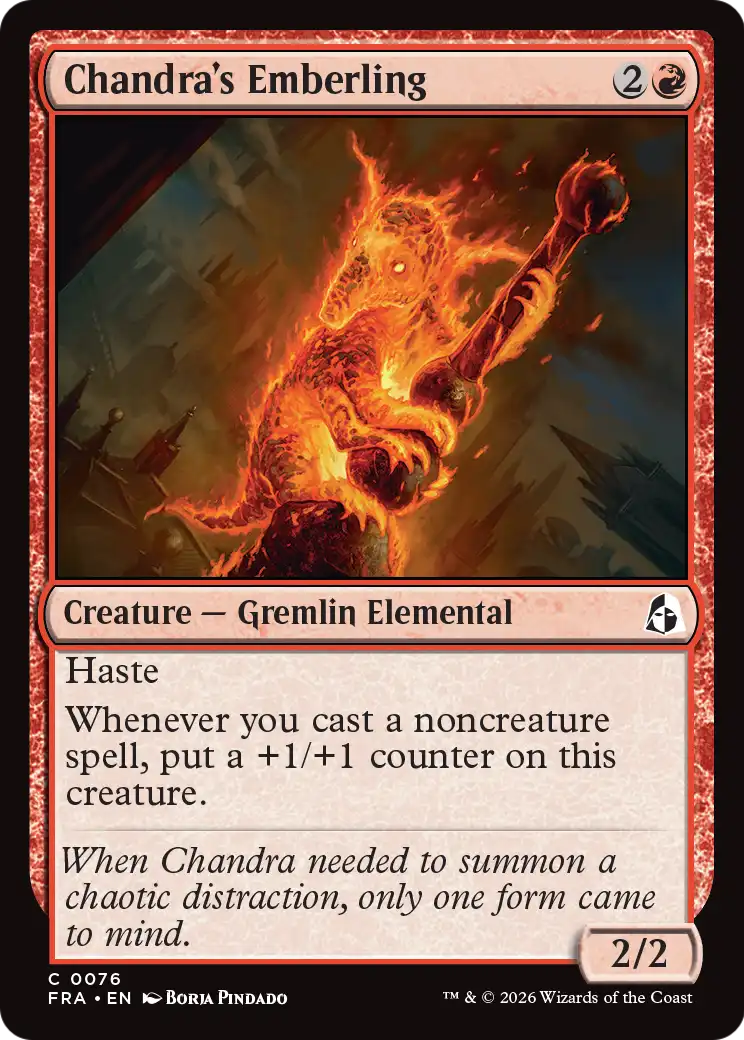 Chandra's Emberling [Reality Fracture] | Anubis Games and Hobby