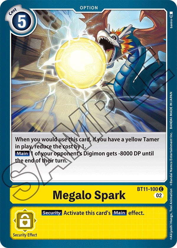 Megalo Spark [BT11-100] [Dimensional Phase] | Anubis Games and Hobby