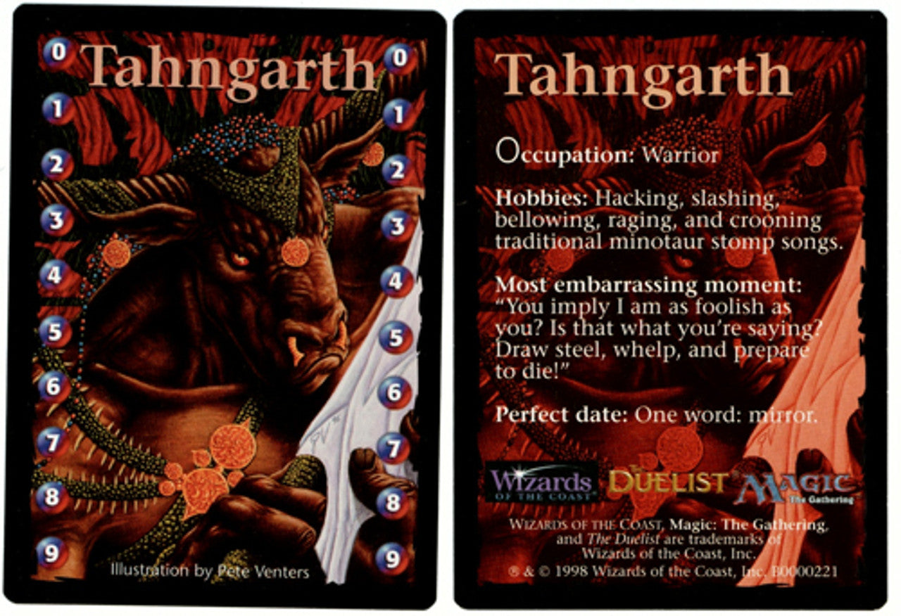 Tahngarth Life Counter Token [Media Promos] | Anubis Games and Hobby