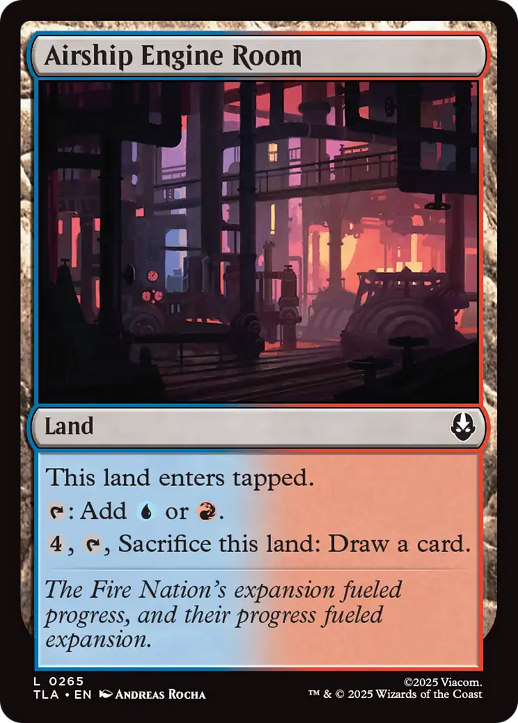 Airship Engine Room [Avatar: The Last Airbender] | Anubis Games and Hobby