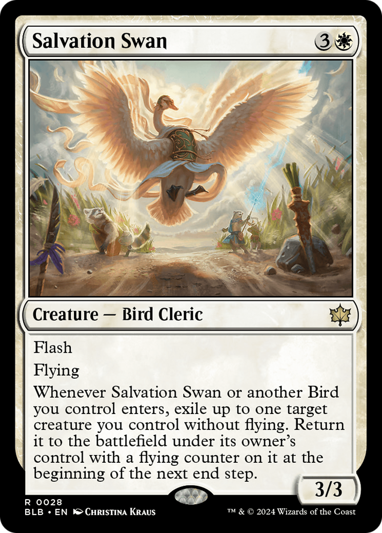 Salvation Swan [Bloomburrow] | Anubis Games and Hobby