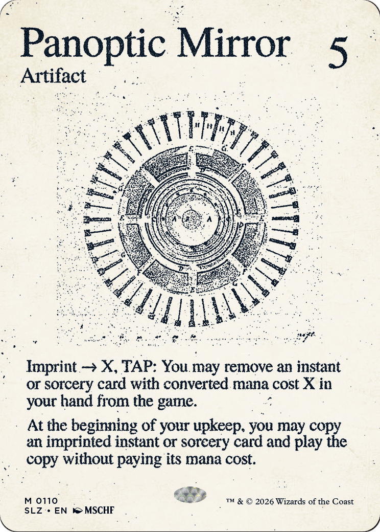 Panoptic Mirror (0110) [Secret Lair x MSCHF: The Zeta Set] | Anubis Games and Hobby