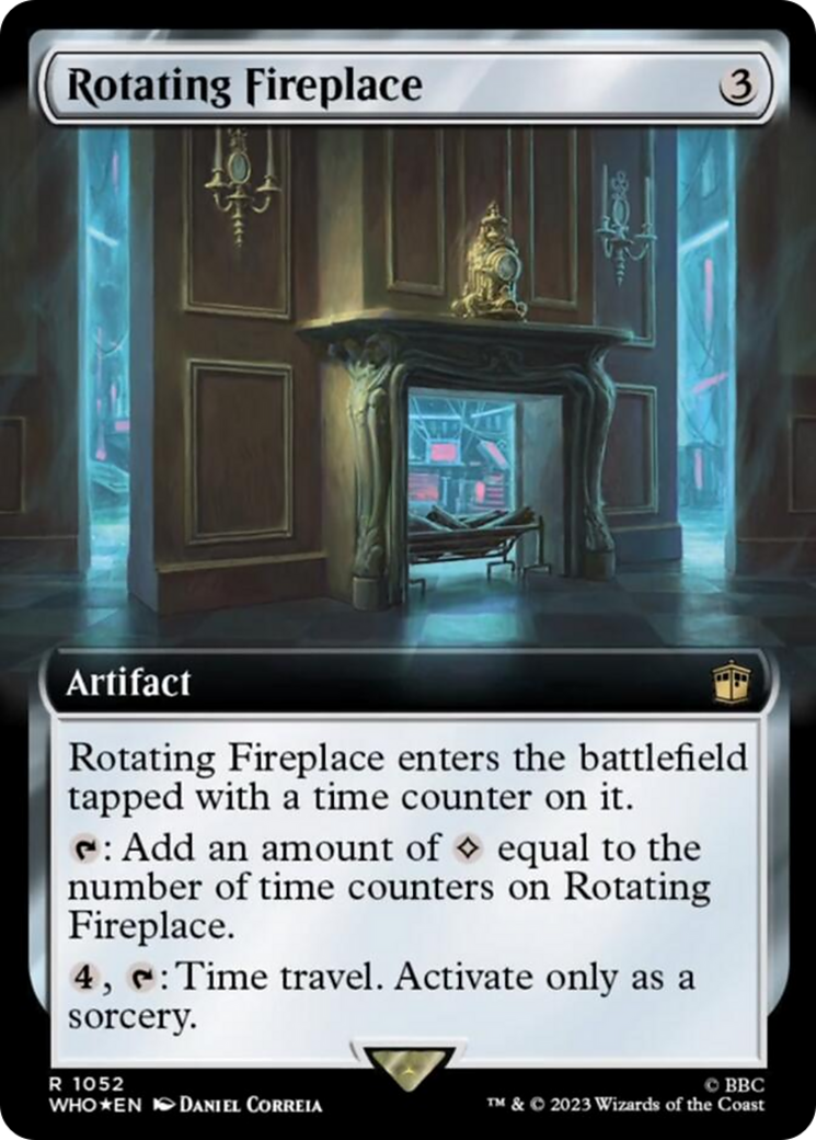 Rotating Fireplace (Extended Art) (Surge Foil) [Doctor Who] | Anubis Games and Hobby