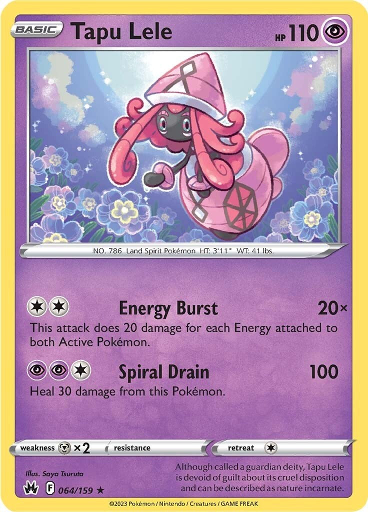 Tapu Lele (064/159) [Sword & Shield: Crown Zenith] | Anubis Games and Hobby