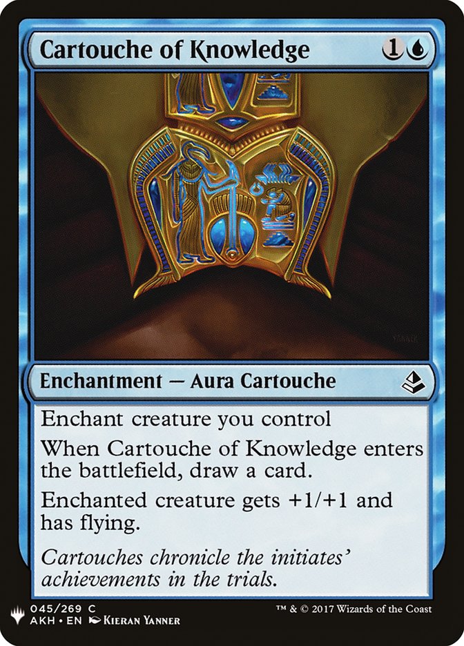 Cartouche of Knowledge [Mystery Booster] | Anubis Games and Hobby