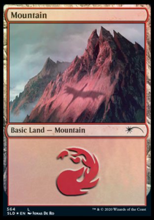 Mountain (Dragons) (564) [Secret Lair Drop Promos] | Anubis Games and Hobby