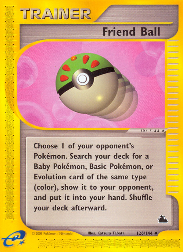 Friend Ball (126/144) [Skyridge] | Anubis Games and Hobby
