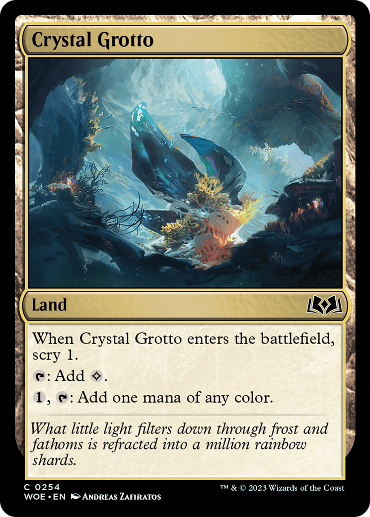 Crystal Grotto [Wilds of Eldraine] | Anubis Games and Hobby