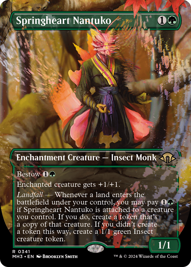 Springheart Nantuko (Borderless) [Modern Horizons 3] | Anubis Games and Hobby