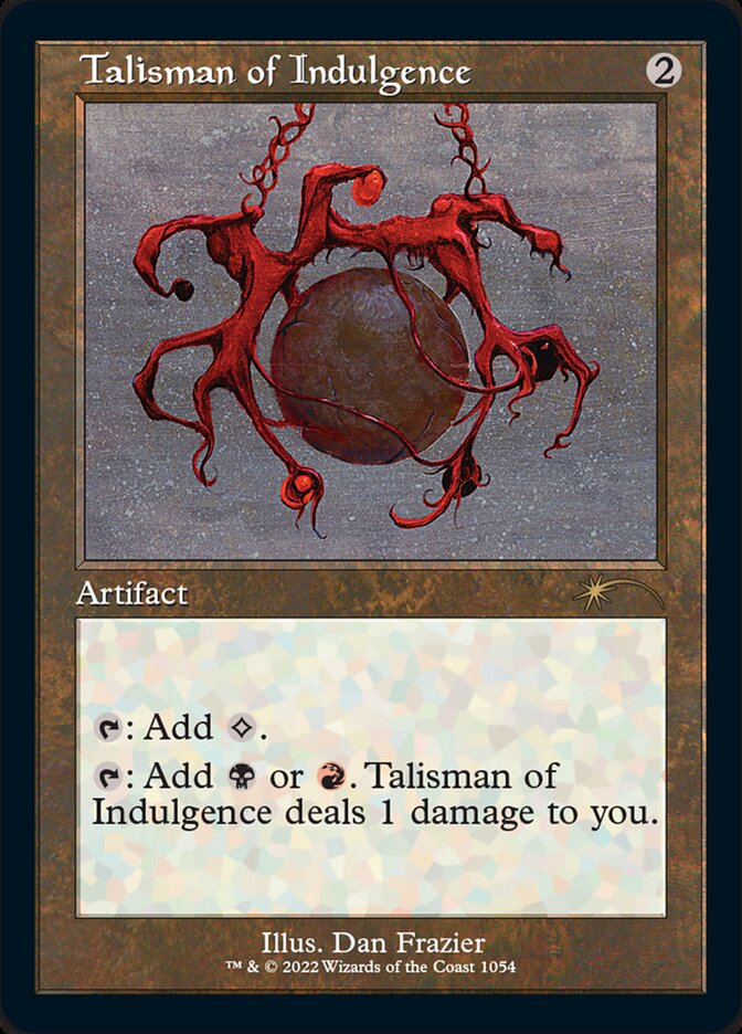Talisman of Indulgence (Retro Frame) [Secret Lair Drop Series] | Anubis Games and Hobby