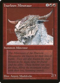 Hurloon Minotaur (Oversized) [Oversize Cards] | Anubis Games and Hobby