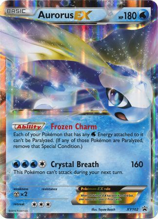 Aurorus EX (XY102) (Jumbo Card) [XY: Black Star Promos] | Anubis Games and Hobby