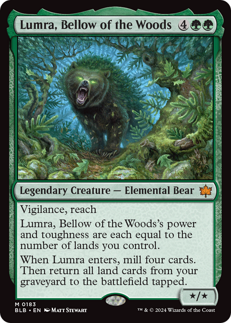 Lumra, Bellow of the Woods [Bloomburrow] | Anubis Games and Hobby