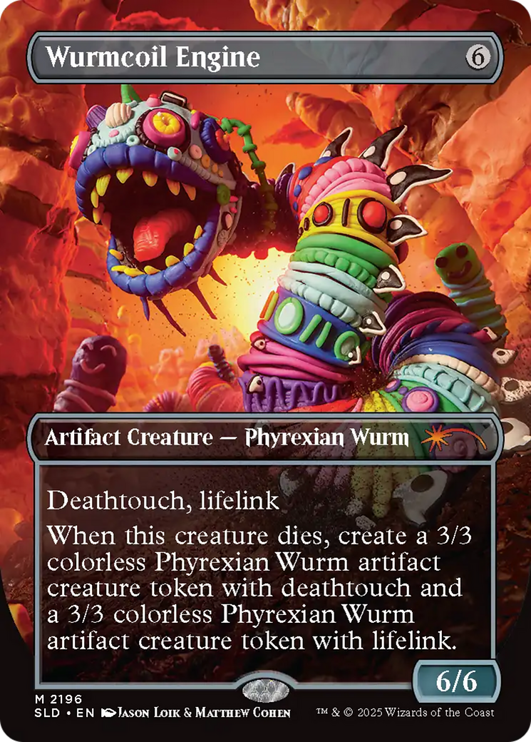 Wurmcoil Engine (2196) (Rainbow Foil) [Secret Lair Drop Series] | Anubis Games and Hobby