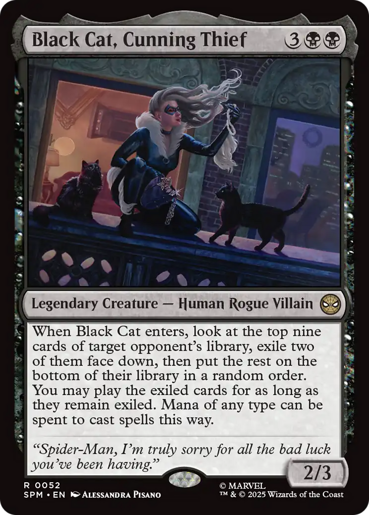 Black Cat, Cunning Thief [Marvel's Spider-Man] | Anubis Games and Hobby