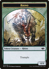 Goblin (010) // Rhino (013) Double-Sided Token [Modern Horizons Tokens] | Anubis Games and Hobby