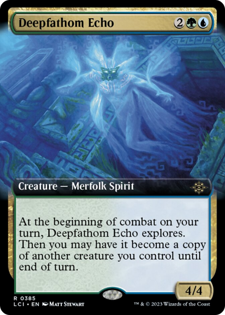 Deepfathom Echo (Extended Art) [The Lost Caverns of Ixalan] | Anubis Games and Hobby