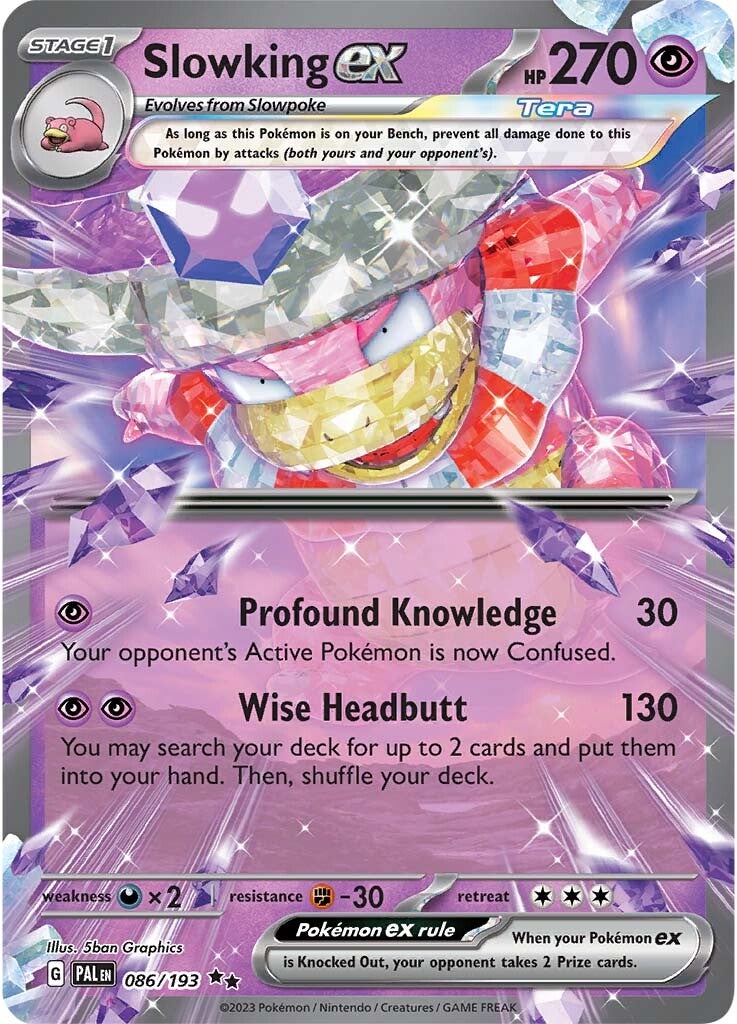 Slowking ex (086/193) [Scarlet & Violet: Paldea Evolved] | Anubis Games and Hobby