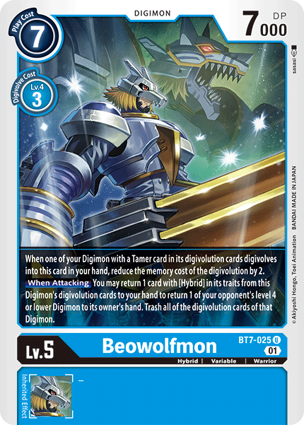 Beowolfmon [BT7-025] [Next Adventure] | Anubis Games and Hobby