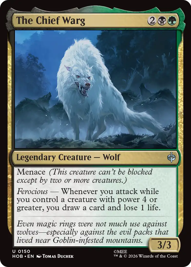 The Chief Warg [The Hobbit] | Anubis Games and Hobby