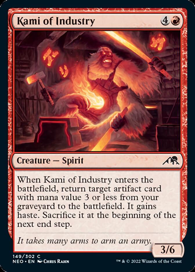 Kami of Industry [Kamigawa: Neon Dynasty] | Anubis Games and Hobby