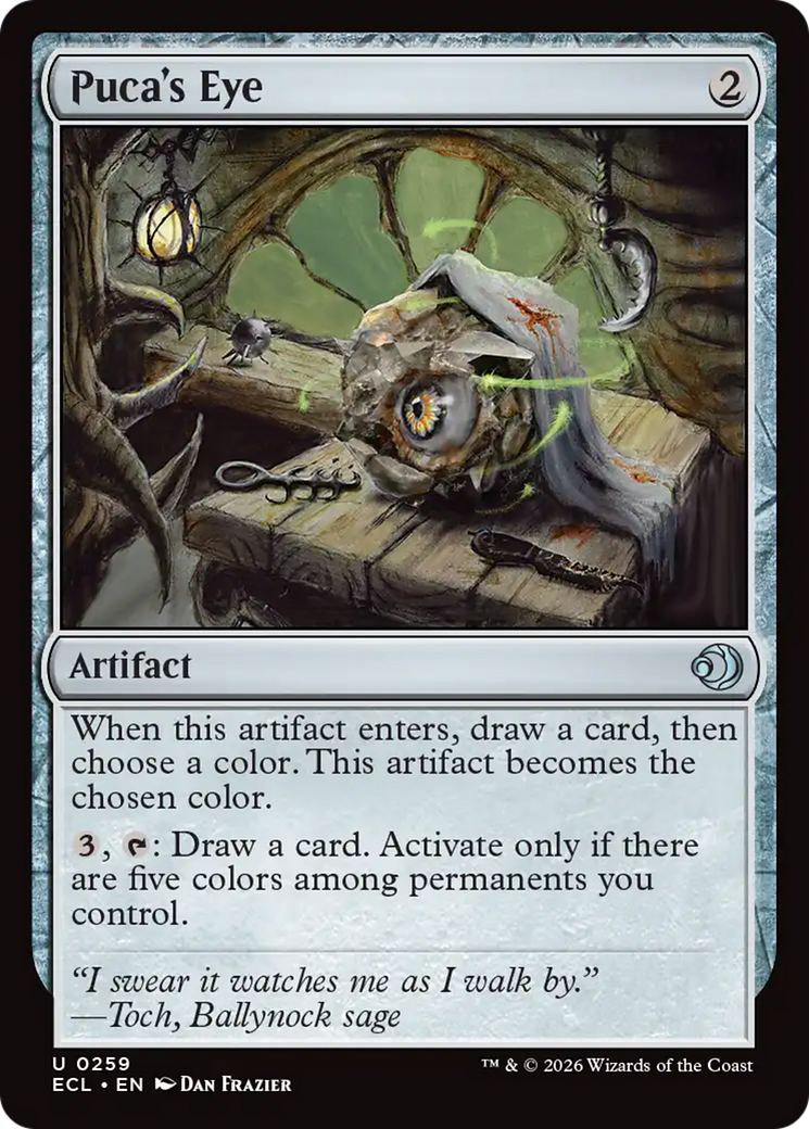 Puca's Eye [Lorwyn Eclipsed] | Anubis Games and Hobby