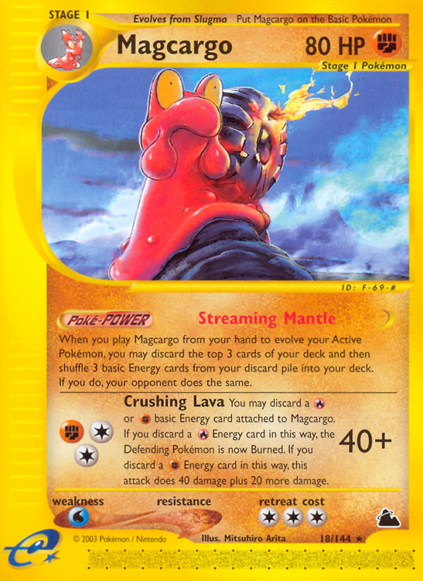 Magcargo (18/144) [Skyridge] | Anubis Games and Hobby
