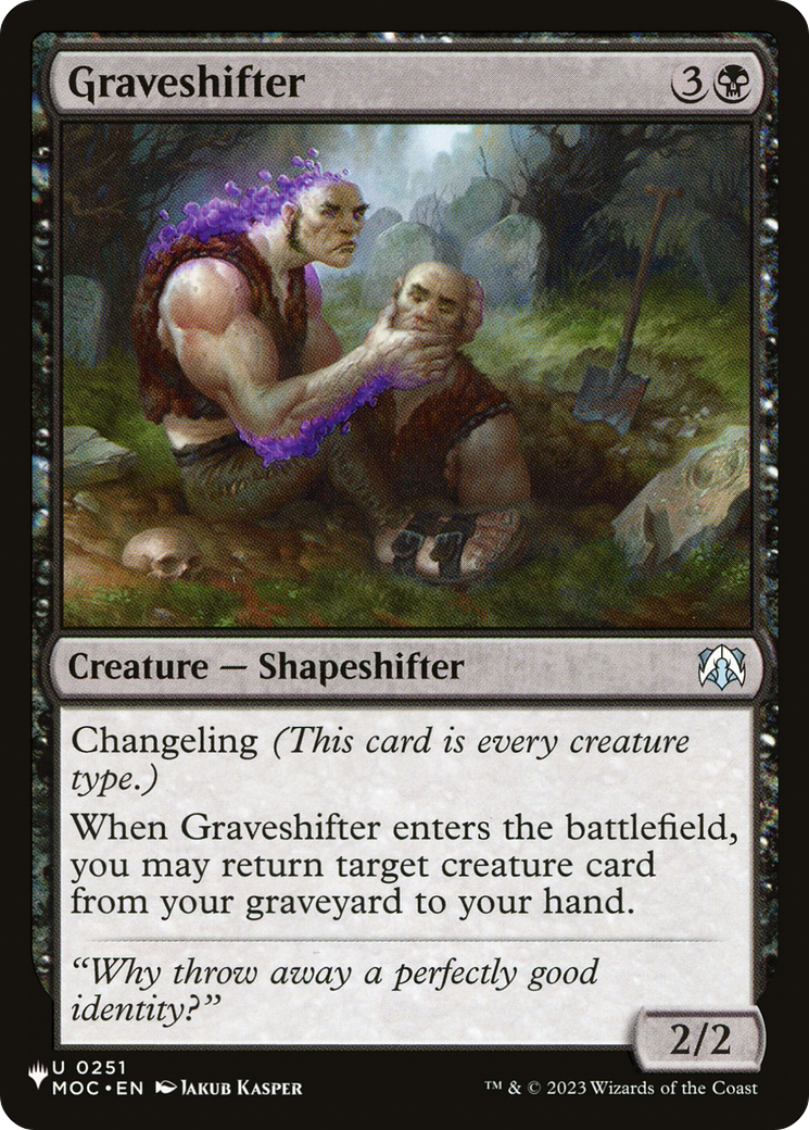 Graveshifter [The List Reprints] | Anubis Games and Hobby