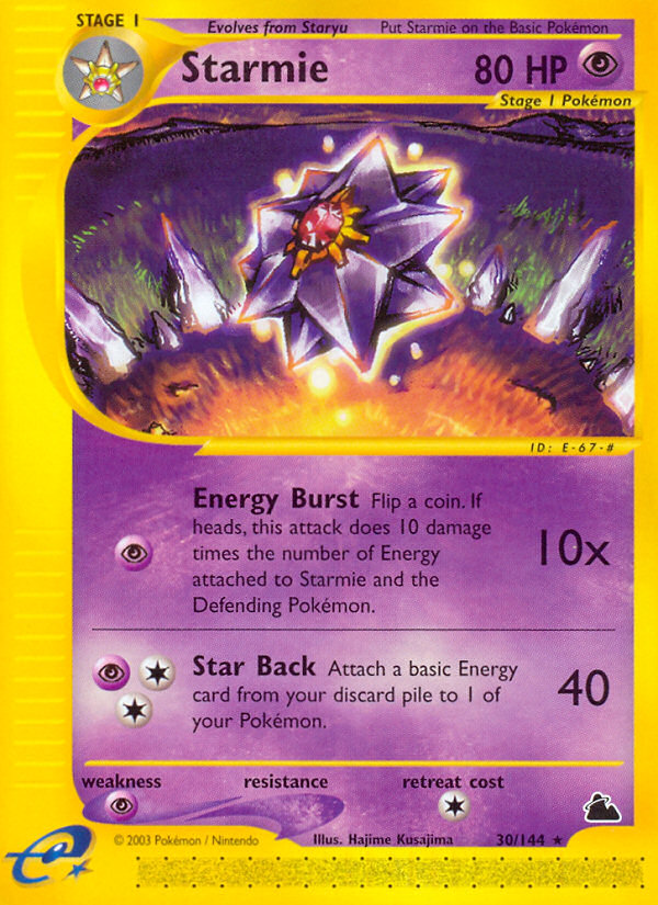 Starmie (30/144) [Skyridge] | Anubis Games and Hobby