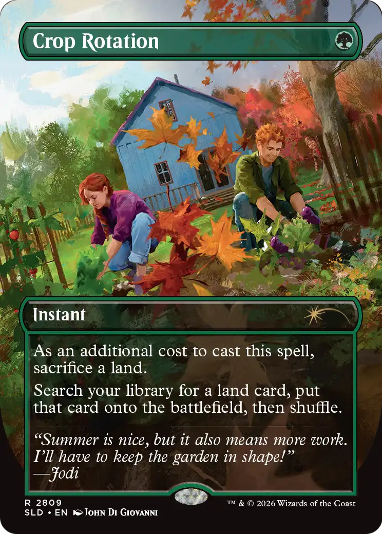 Crop Rotation [Secret Lair Drop Series] | Anubis Games and Hobby