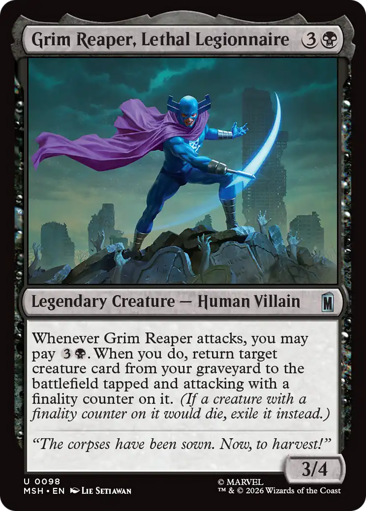 Grim Reaper, Lethal Legionnaire [Marvel Super Heroes] | Anubis Games and Hobby