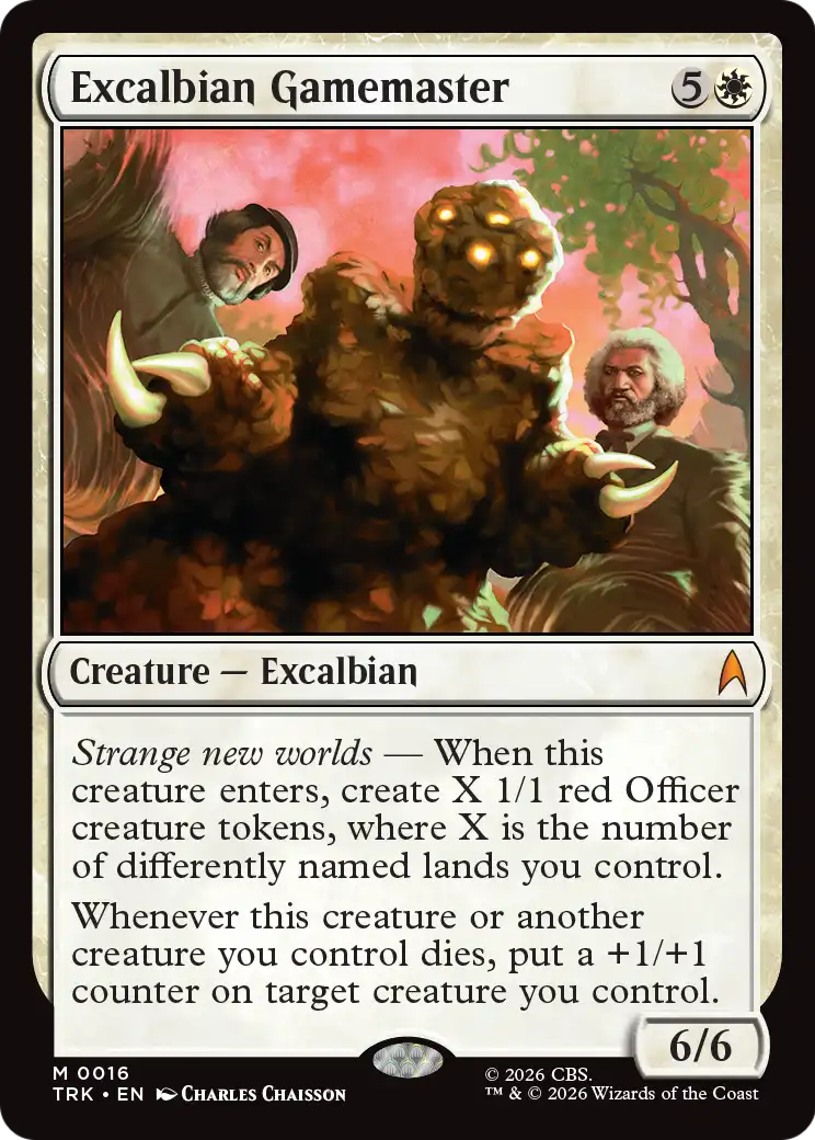 Excalbian Gamemaster [Star Trek] | Anubis Games and Hobby
