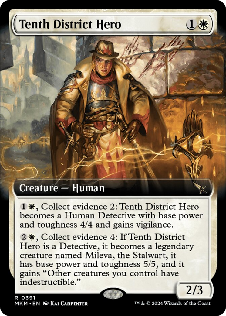 Tenth District Hero (Extended Art) [Murders at Karlov Manor] | Anubis Games and Hobby