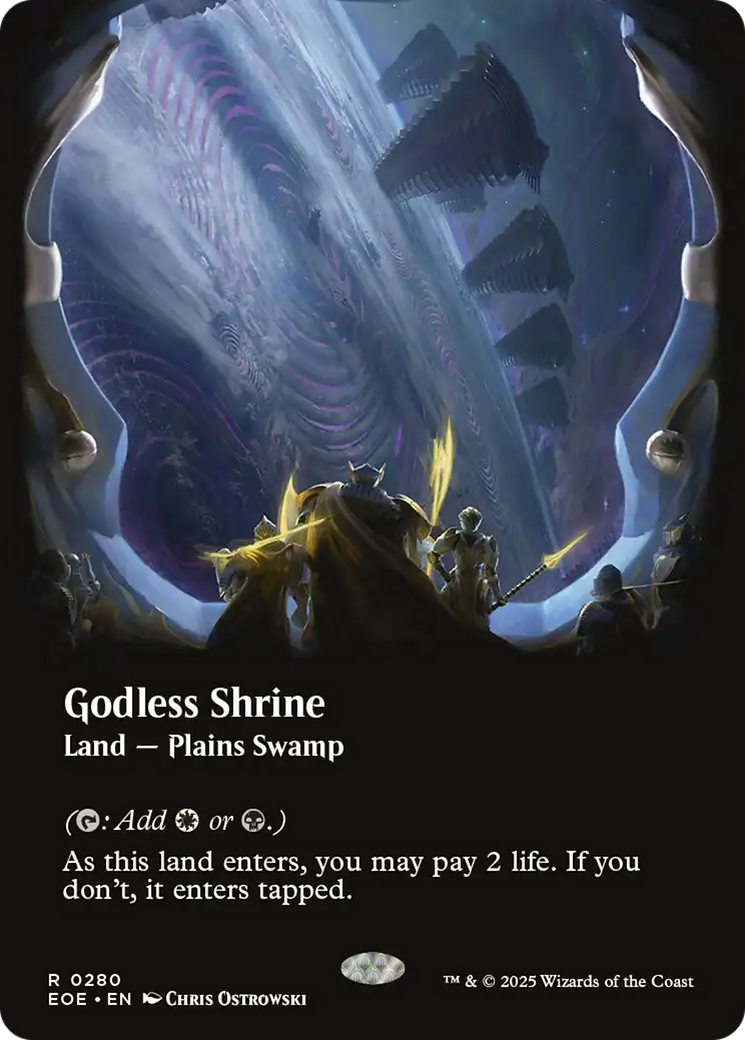 Godless Shrine (Borderless) [Edge of Eternities] | Anubis Games and Hobby