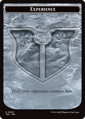 Experience // Treasure Double-Sided Token [Tarkir: Dragonstorm Commander Tokens] | Anubis Games and Hobby