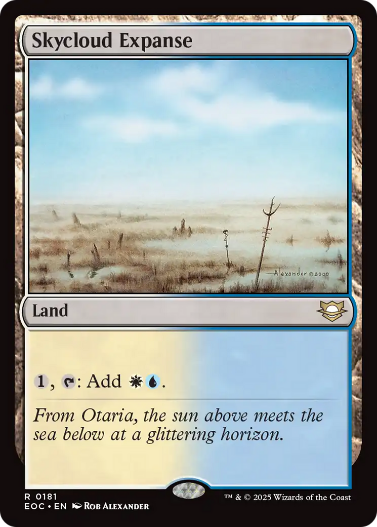 Skycloud Expanse [Edge of Eternities Commander] | Anubis Games and Hobby
