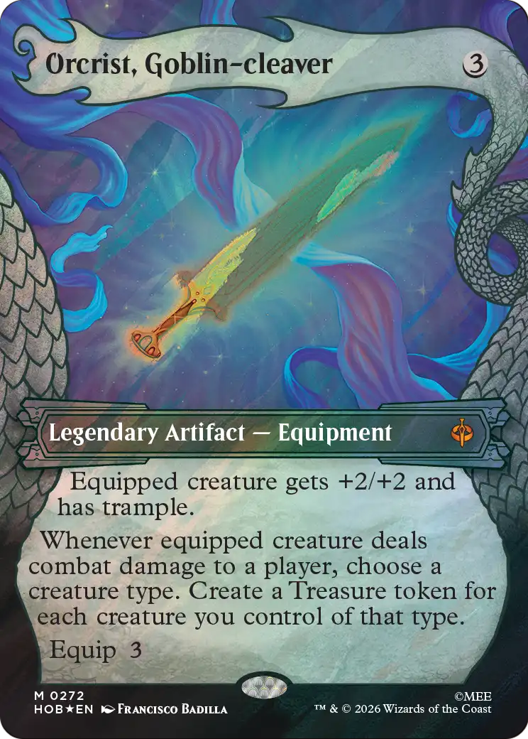 Orcrist, Goblin-cleaver (Showcase) (Surge Foil) [The Hobbit] | Anubis Games and Hobby