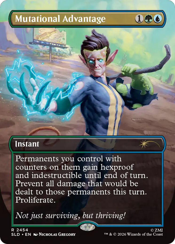Mutational Advantage [Secret Lair Drop Series] | Anubis Games and Hobby