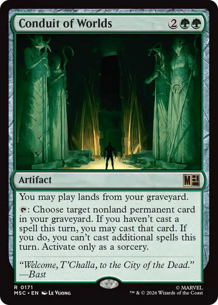 Conduit of Worlds (Surge Foil) [Marvel Super Heroes Commander] | Anubis Games and Hobby