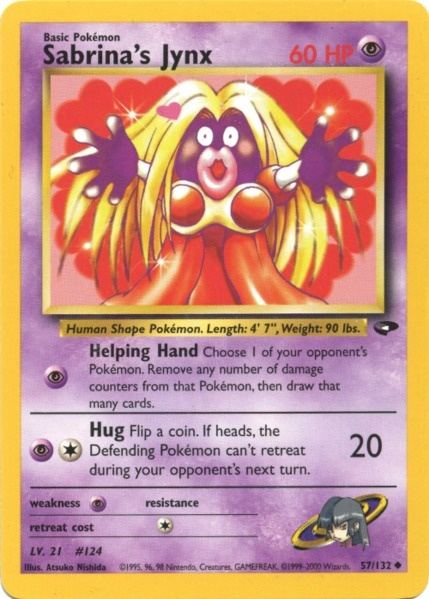 Sabrina's Jynx (57/132) [Gym Challenge Unlimited] | Anubis Games and Hobby