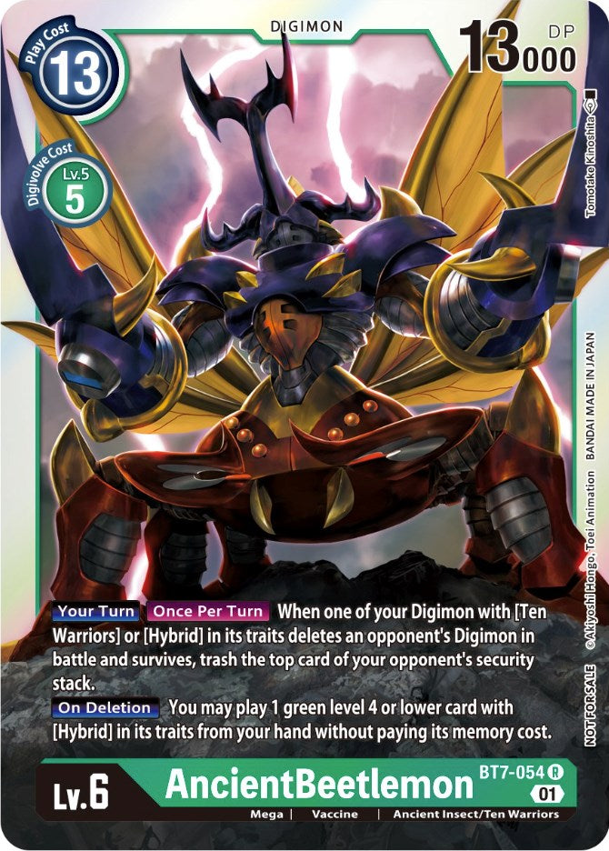 AncientBeetlemon [BT7-054] (Event Pack 3) [Next Adventure Promos] | Anubis Games and Hobby