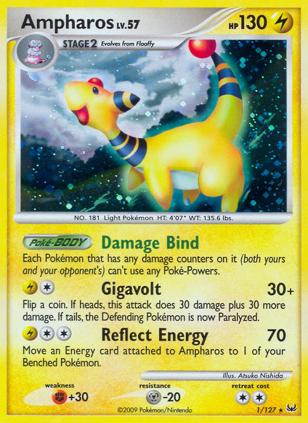 Ampharos (1/127) [Platinum: Base Set] | Anubis Games and Hobby