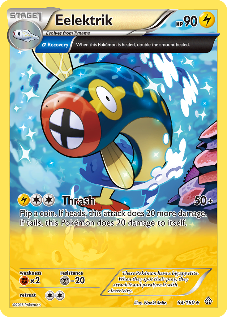 Eelektrik (64/160) [XY: Primal Clash] | Anubis Games and Hobby