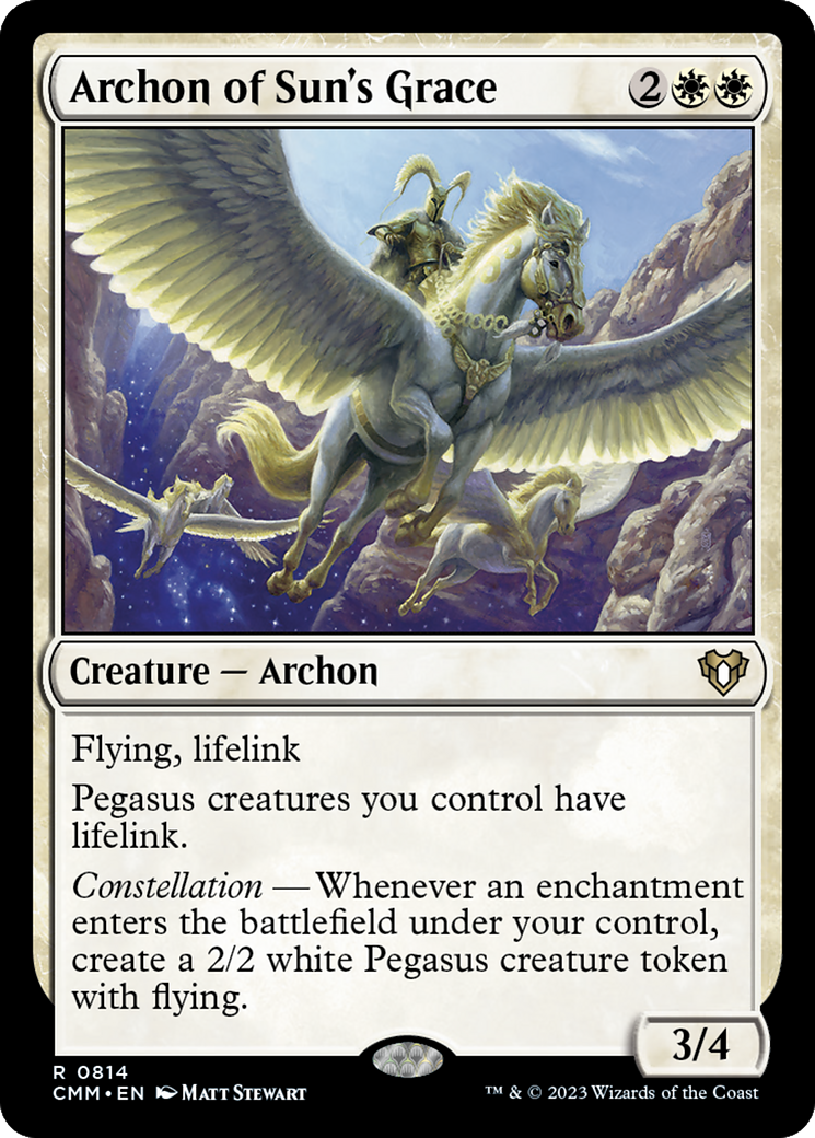 Archon of Sun's Grace [Commander Masters] | Anubis Games and Hobby