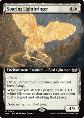 Soaring Lightbringer (Extended Art) [Duskmourn: House of Horror Commander] | Anubis Games and Hobby